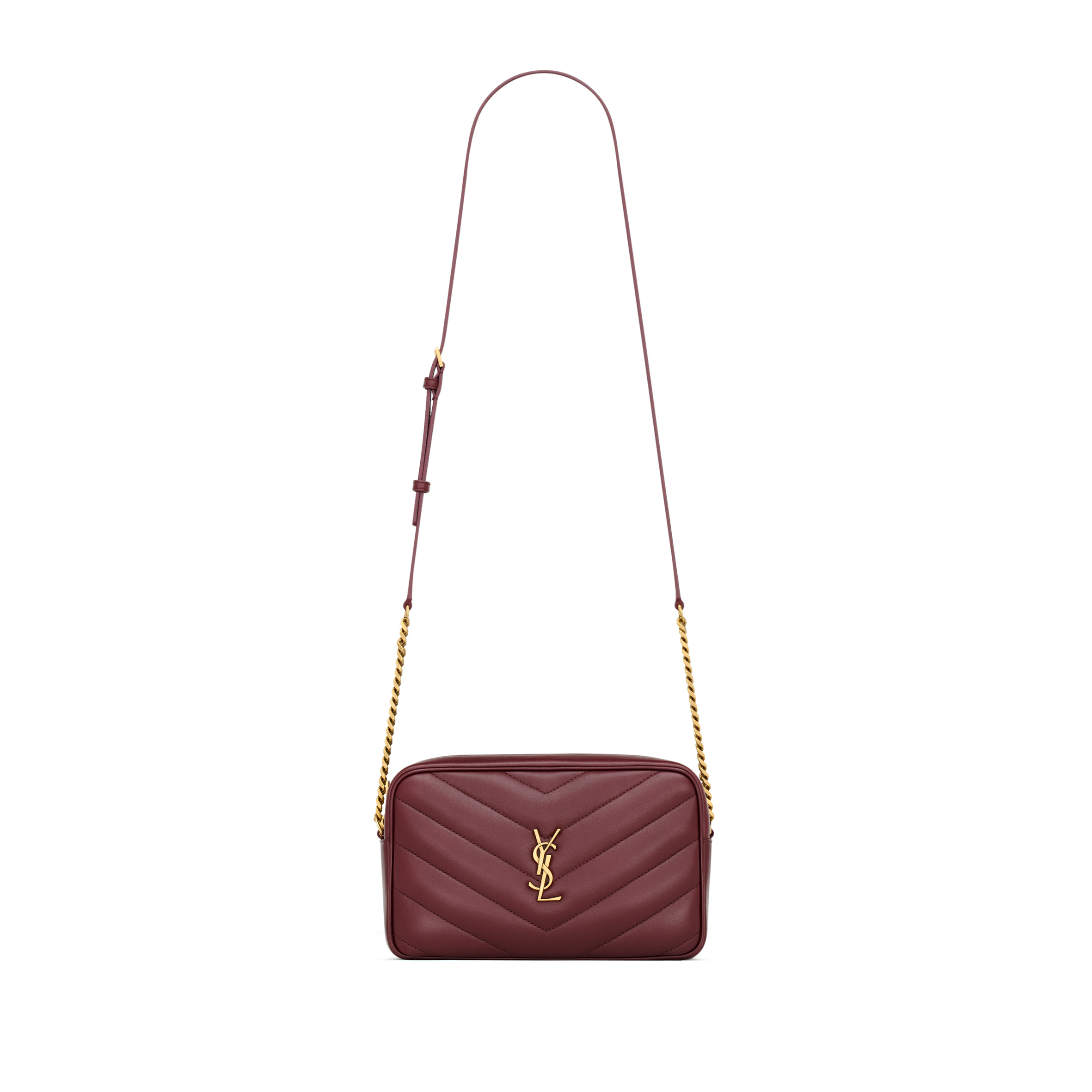 YSL LOULOU CAMERA BAG IN MATELASSÉ LAMBSKIN 869468AAEAX6197 (23*14*6cm)